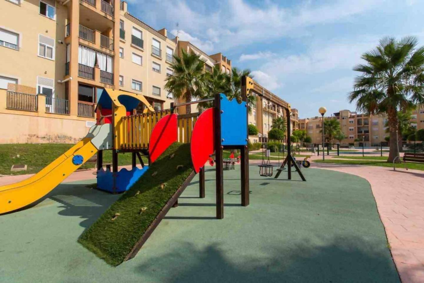 Bonito apartamento en precioso residencial Murcia Exterior foto